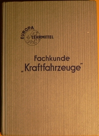 Fachkunde Kraftfahrzeuge