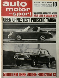 auto motor und sport, Heft 10, 13.Mai 1967